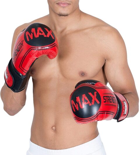 Max Strength Boxing Gloves 6Oz, 8Oz, 10Oz, 12Oz, 14Oz, And 16Oz Sparring Training Kickboxing Punch Bag Mitts Muay Thai Rex Leather Equipments