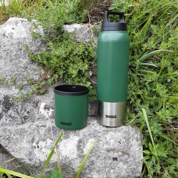 SIGG Hot & Cold 750ml Water Bottle (Leaf Green)