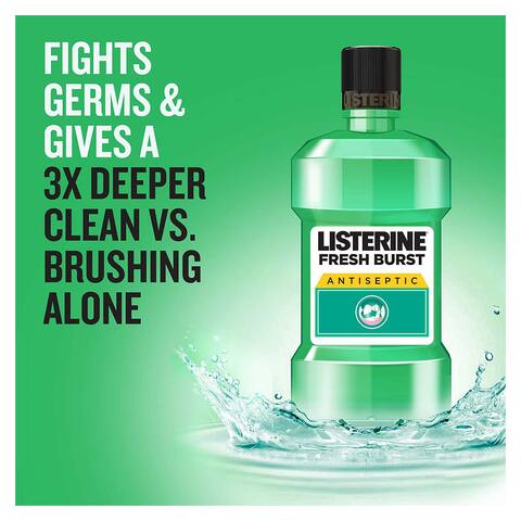 Listerine Mouthwash - Fresh Burst Taste - 250ml