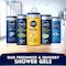 NIVEA MEN 3in1 Shower Gel Body Wash Power Fresh 24h Fresh Effect Citrus Scent 500ml
