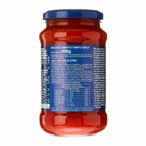 Buy Barilla Tomato Pasta Sauce 400g Online Shop Food Cupboard on