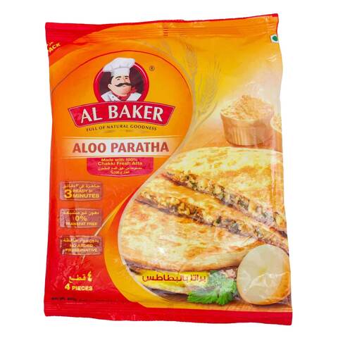 Al Baker Aloo Paratha 400g price in Kuwait | Carrefour Kuwait ...