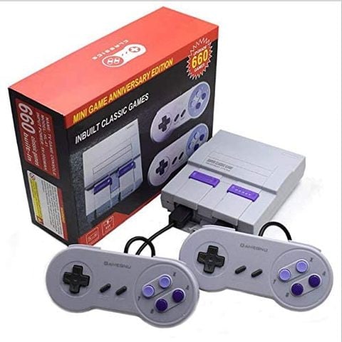 Buy Retro Super Classic Game Player 8 Bit Family Tv Video Game Console Built In 660 Games Online Shop Electronics Appliances On Carrefour Uae