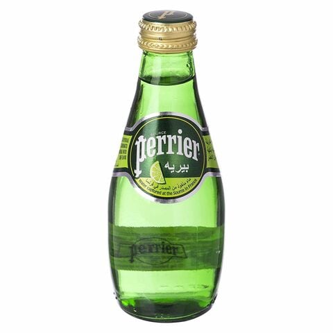 Perrier Natural Sparkling Lime Flavour Sparkling Water 200ml