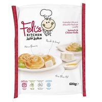 Feli&#39;s Kitchen Cheese And Spinach Rolls 600g