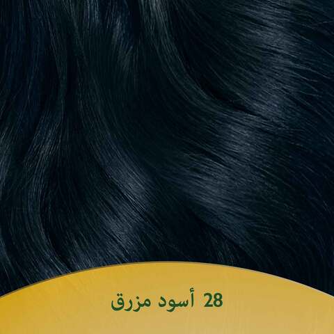 Wella Kit Soft Hair Color 28 Blue Black