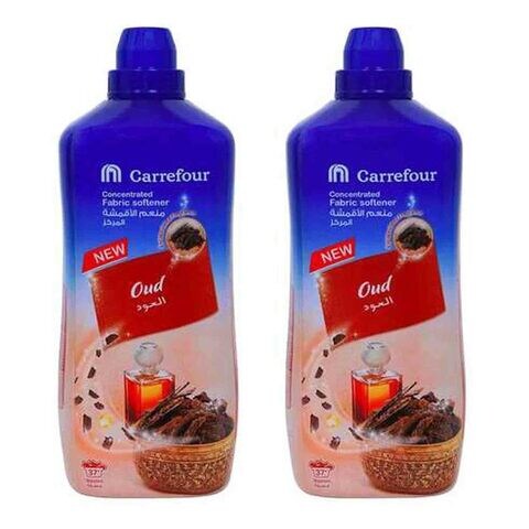 Carrefour Concentrated Fabric Softener Oud 1.5L x Pack of 2