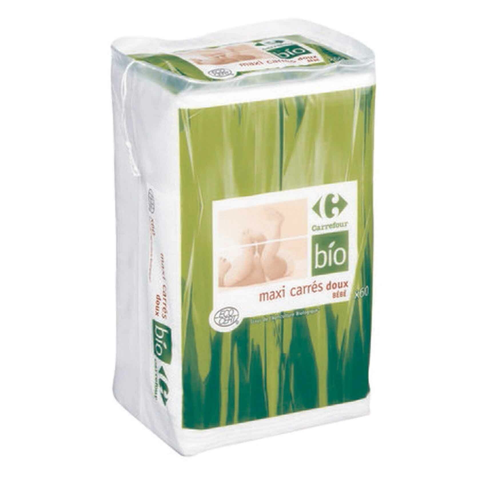 Buy Carrefour Bio Baby Maxi Soft Cotton 60 Pieces Online Shop Baby Products On Carrefour Uae