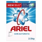 Buy Ariel Laundry Powder Detergent Original Scent Suitable for Semi-Automatic Machines 2.5kg in Saudi Arabia