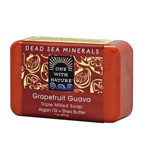 One With Nature Dead Sea Minerals Soap Grapefruit Guava 200 Gram