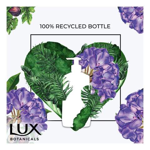 Lux Botanicals Fig Extract And Geranium Oil Hand Wash Purple 250ml