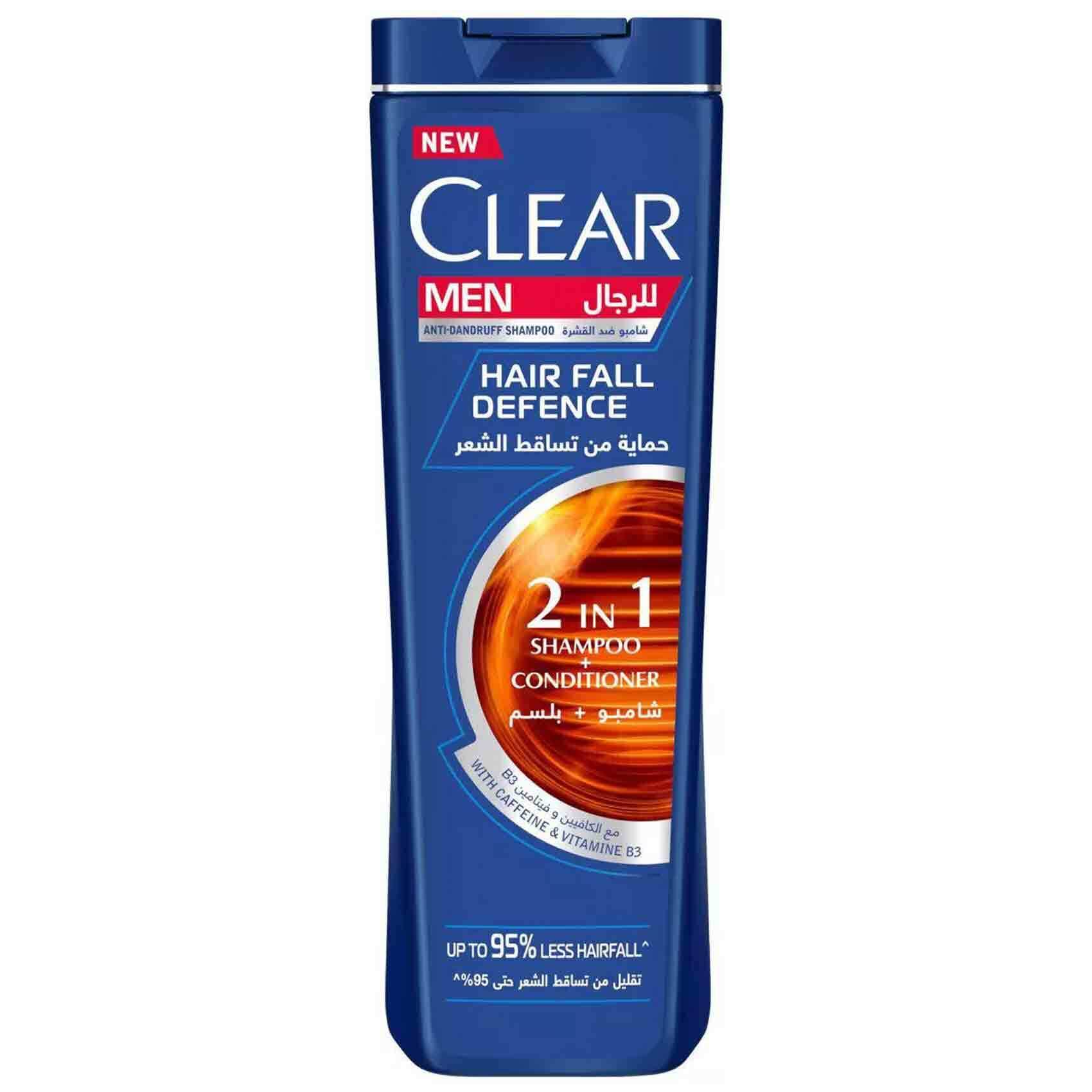 Buy Clear Shampoo Anti Dandruff 2 In 1 Hair Fall Defence 600 Ml Online -  Shop Beauty & Personal Care on Carrefour Jordan
