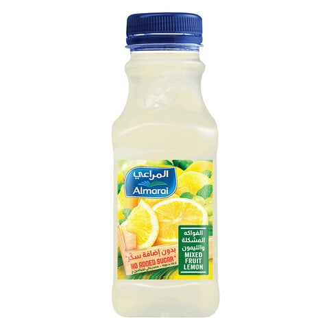 Almarai No Added Sugar Mixed Fruit Lemon Juice 300ml