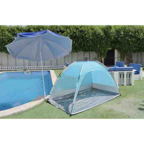 Supreme Auto Beach Shelter Dome Tent Blue