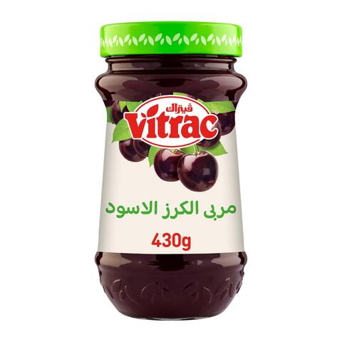 Vitrac Black Cherry Jam - 430 gram