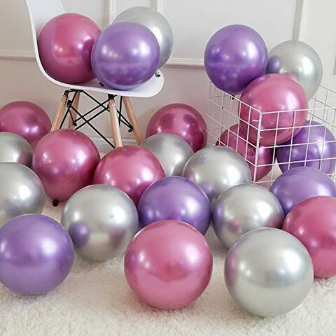 Lavender and silver cheap baby shower theme