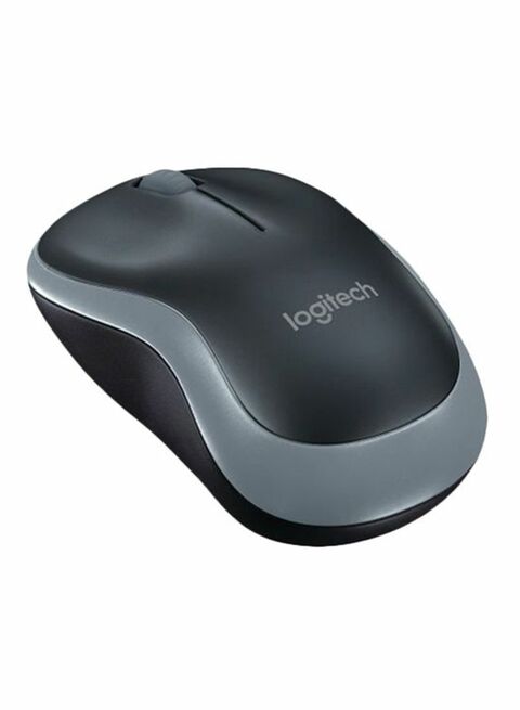 Logitech - M185 Wireless Optical Mouse Black