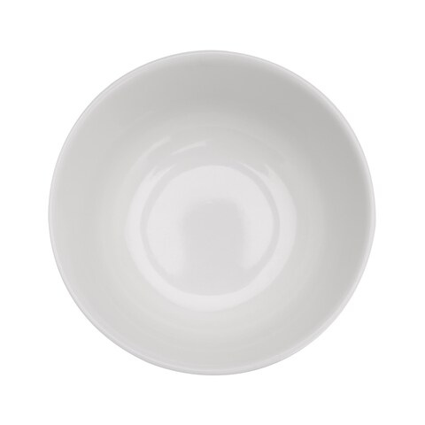 Royalford Melamineware Bowl, 3.5&quot; Deep Serving/ Soup Bowl, Rf10860, Durable &amp; Chip Resistant Bowl, Non-Toxic &amp; Hygienic, White Bowl For Soup, Cereal, Salad, Ice-Cream, Dessert
