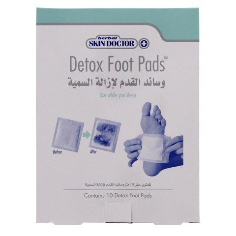 Detox Skin Doctor Foot Pads x10