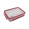 Tefal Masterseal Rectangular Food Container Red 1.3L