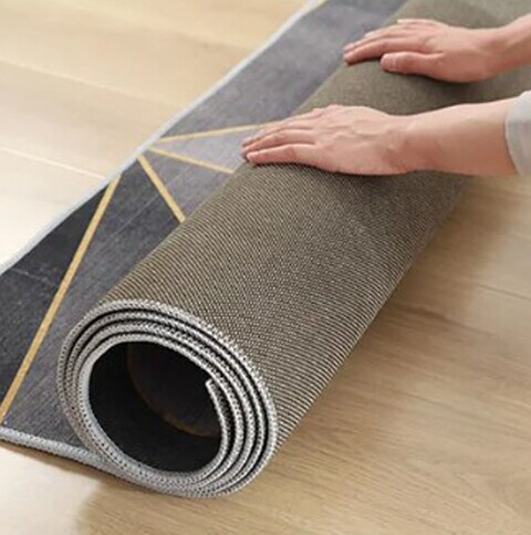 Non Slip Modern Area Rug Floor Carpet Made With High Quality Crystal Velvet With Soft Handfeel Material For Indoor Living Room Dining Room Bedroom With Beautiful Print (Size 140&times;200CM)