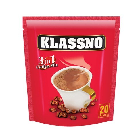 Klassno 3 In-1 Coffee Mix 20 Stick