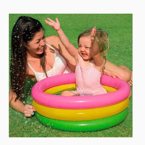 Buy Intex Sunset Glow Baby Pool Online Shop Toys Outdoor On Carrefour Uae