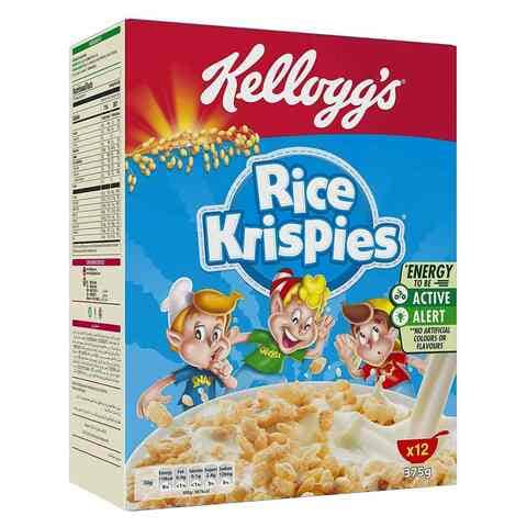 Buy Kellogg's Rice Krispies Portion Cereal 375g Online - Shop Food ...