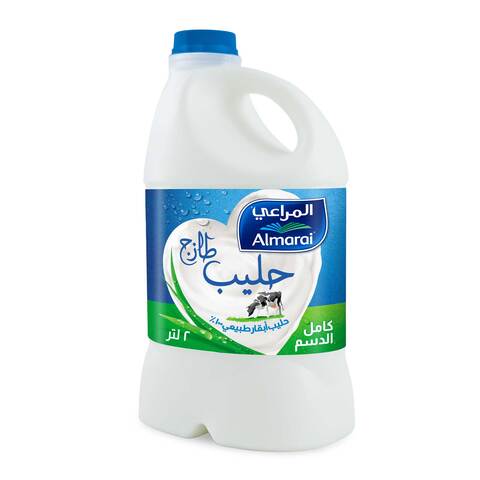 Almarai full fat fresh milk 2 L price in Saudi Arabia | Carrefour Saudi ...