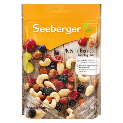 Seeberger Plums Pitted 200g