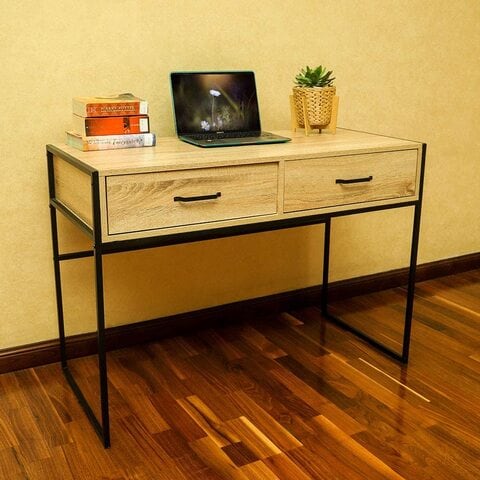 Laptop table outlet with drawer