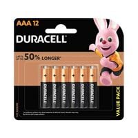 Duracel plus power monet aaa battery 12 pieces pac