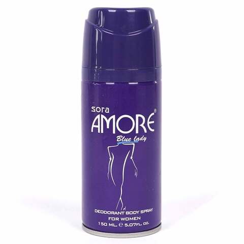 Amore Deodorant Dark Blue Huss Men 150 Ml