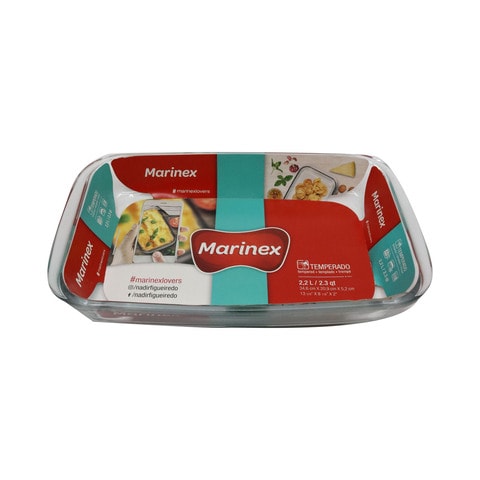 Marinex Rectangular Baking Dish Clear 2.2L
