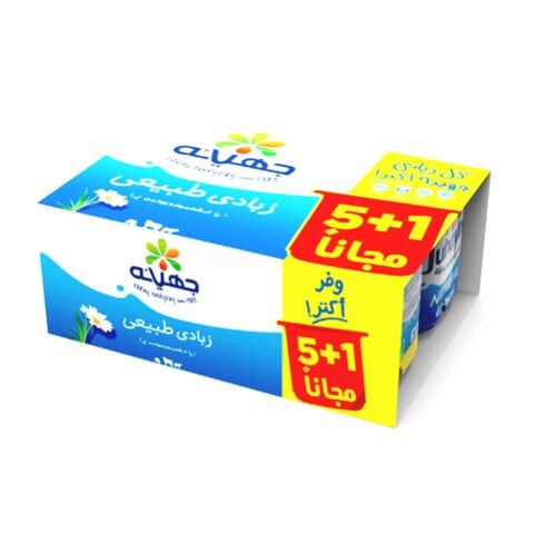 Buy Juhayna Natural Yogurt - 105 gram - 6 Count in Egypt