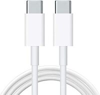 Blkeer USB C To USB C Cable 60W 6Ft, Type C 60W 20V/5A PD Fast Charging Cable Lead With E-Mark Chip Charger For iPad Pro 2020 For Macbook Pro 2020, Samsung Galaxy S20 S21 S22, Switch, White