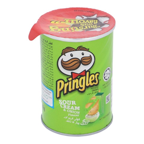 Pringles Sour Cream &amp; Onion Flavor Potato Chips 42 gr