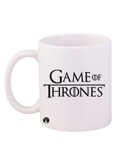 Bp Game Of Thrones Printed Coffee Mug White/Black 12Ounce