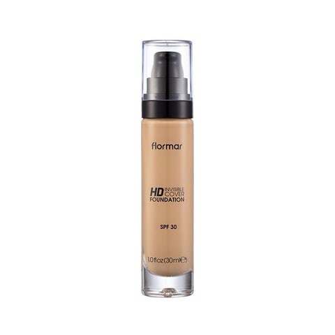 Buy Flormar HD Invisible Cover Foundation 80- Soft Beige Online