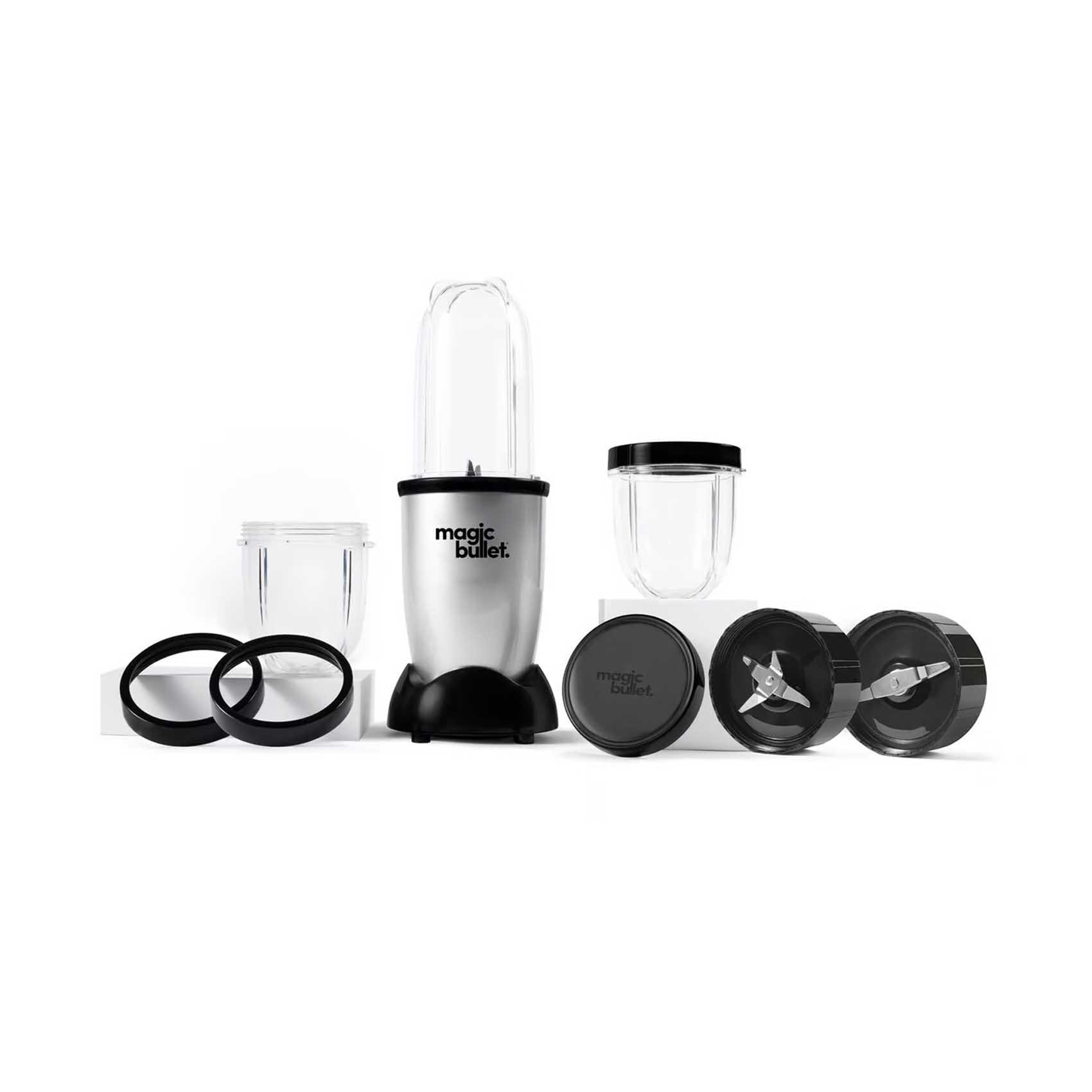 Buy Magic Bullet Multi-Function High Speed Blender, 400 W, 9 Piece  Accessories, Silver, MB4-1012 Online