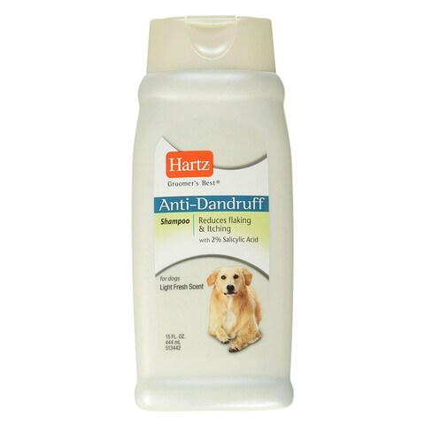 Hartz anti store dandruff dog shampoo