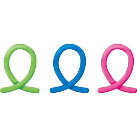 Power Joy Stretchy String Noodle Sensory Toy Multicolour Pack of 3