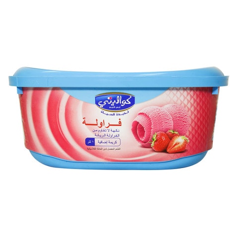 Kwality Ice Cream Strawberry 1L