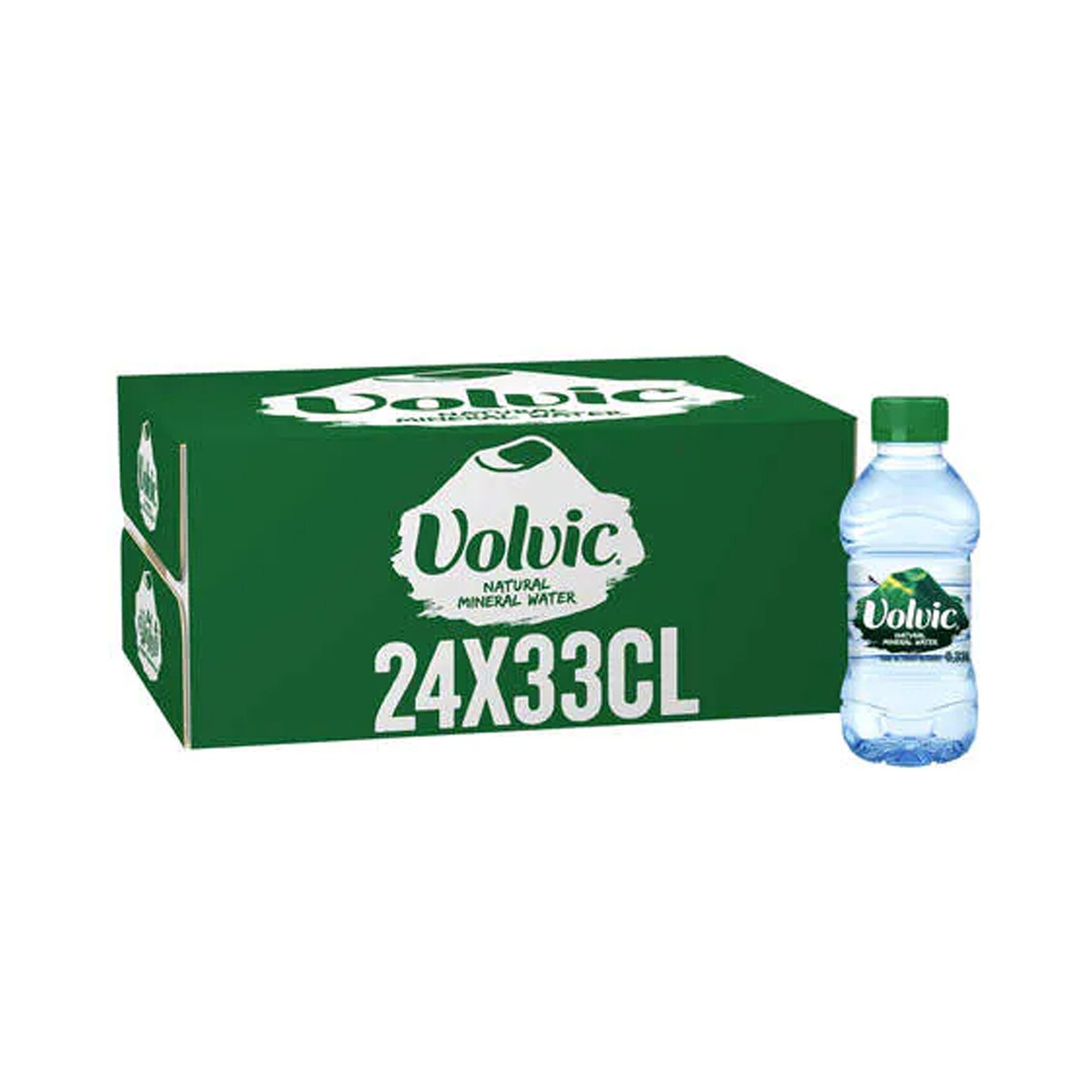 Buy Volvic Still Mineral Water Plastic Bottle Multipack, 24 x 500 ml at The  Bottle Club