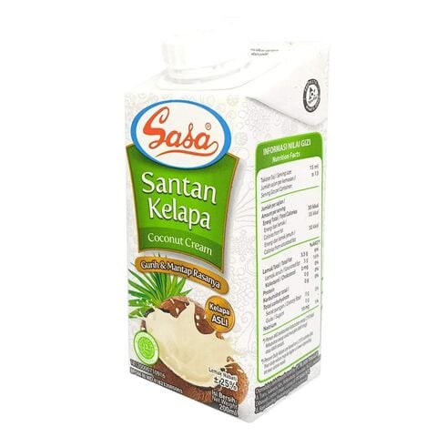 Kelapa Asli Sasa Santan Kelapa Coconut Cream 200ml