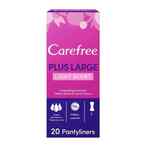 Buy Carefree Panty Liners Plus Large Light Scent Pack of 20 in Kuwait