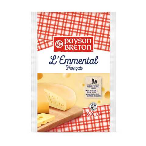 Paysan Breton Emmental Cheese Portion 350g