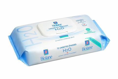 Biolane - Thick H2O Baby Wipes 72pc