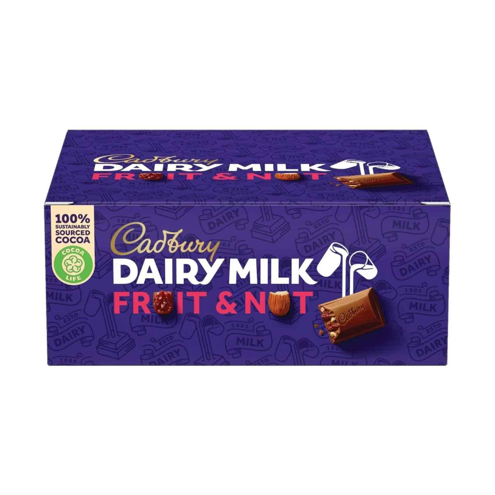 Cadbury Dairy Milk Fruit & Nut Milk Chocolate Bar - 42g