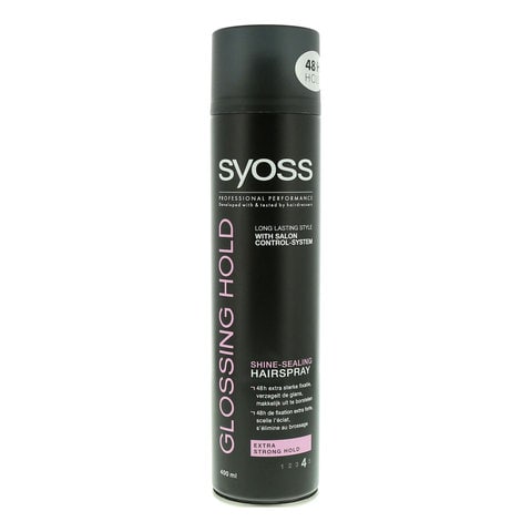 Syoss Shine &amp; Hold Hair Spray 400ml